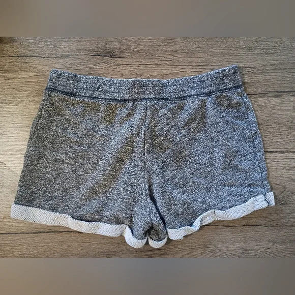 Gray Women's Lace-Up Shorts - Picture 2 of 3